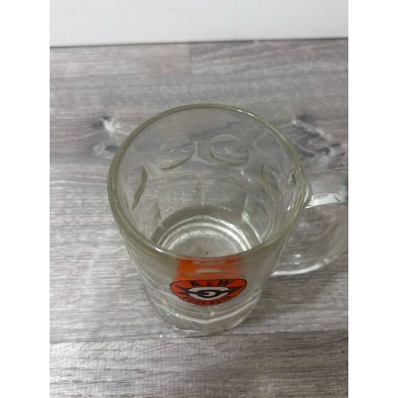 Vintage A&W Bull's Eye Logo Kid's Root Beer Mug 4.5'' - Picture 2 of 7